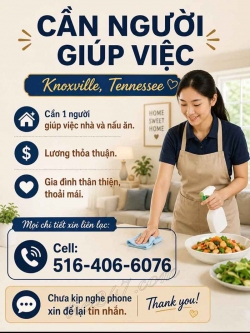 Cần Người Giúp Việc tại Knoxville, Tennessee – Cần Người Giúp Việc