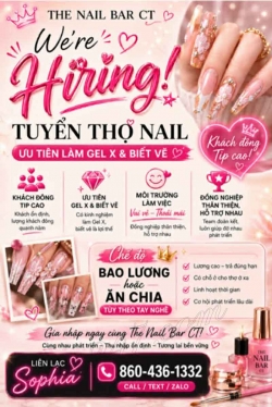 Cần Thợ Nail tại Berlin, Connecticut – Gel, Design