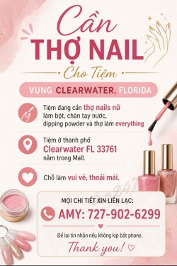 Cần Thợ Nail tại Clearwater, Florida – Dip/SNS, Everything
