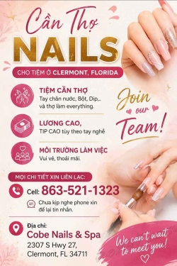 Cần Thợ Nail tại Clermont, Florida – Tay chân nước, Dip/SNS, Everything
