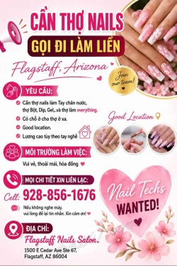Cần Thợ Nail tại Flagstaff, Arizona – Bột, Tay chân nước, Dip/SNS