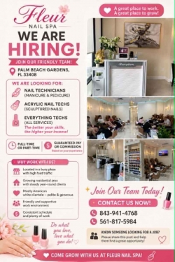Cần Thợ Nail tại Palm Beach Gardens, Florida – Bột, Everything