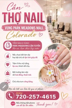 Cần Thợ Nail tại Park, Colorado – Dip/SNS
