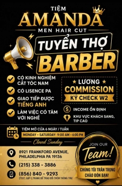 Cần Thợ Nail tại Philadelphia, Pennsylvania – Barber