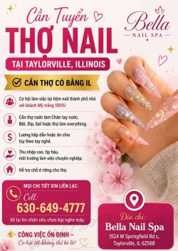 Cần Thợ Nail tại Taylorville, Illinois – Dip/SNS, Gel, Everything