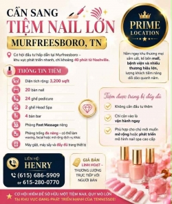 Sang Tiệm Nail tại Murfreesboro, Tennessee